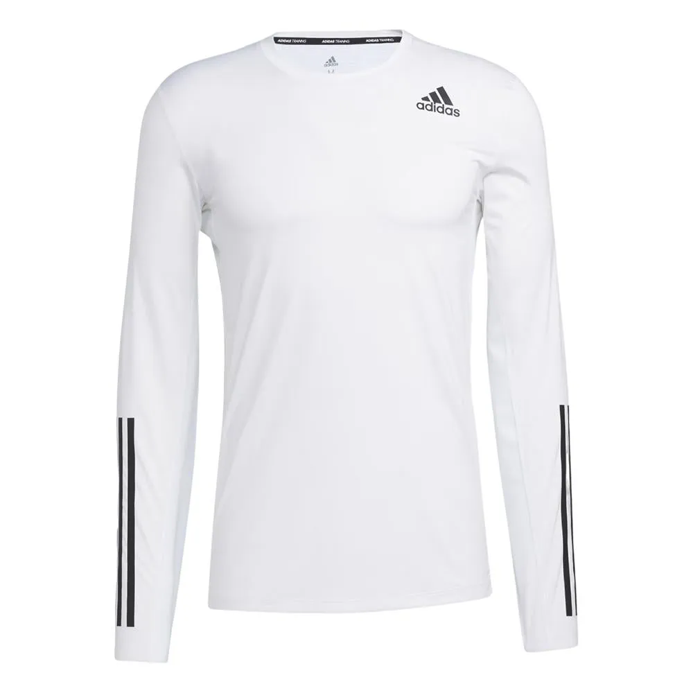 Adidas Remeras Masculino Tf_Ls_Ft_3S White