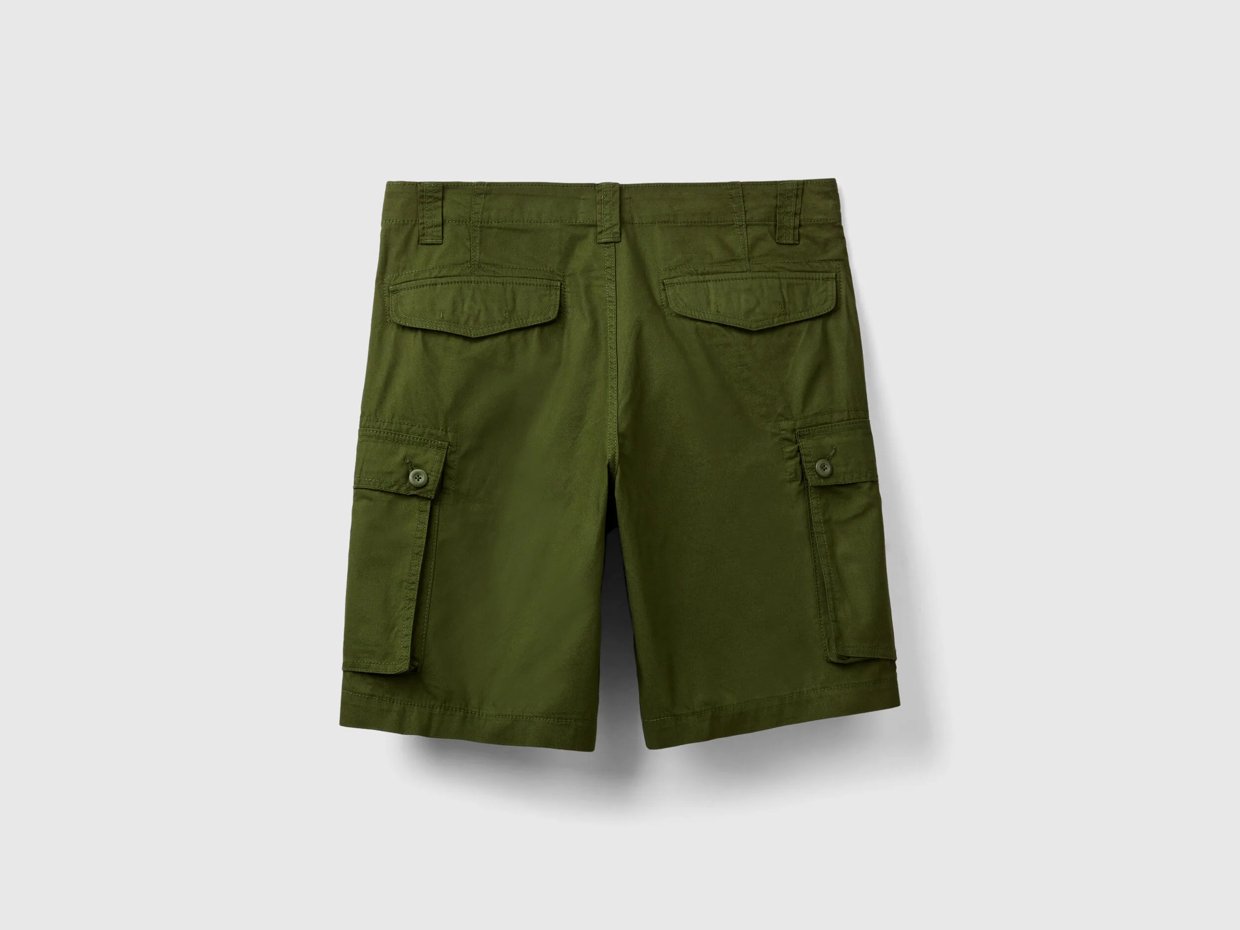Bermudas cargo de 100 % algodón