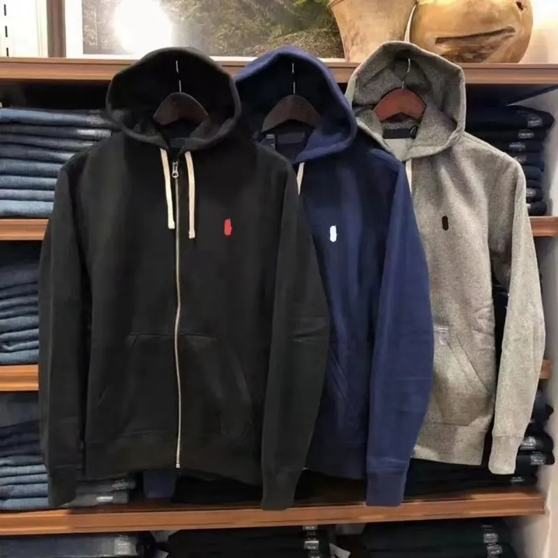 Camisas para hombres con capucha para hombres Mensas con capucha de polo capucha sudadera con capucha de algodón de alta calidad