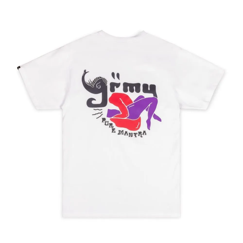 Camiseta Grimey "LUST MANTRA" - White | Fall 22