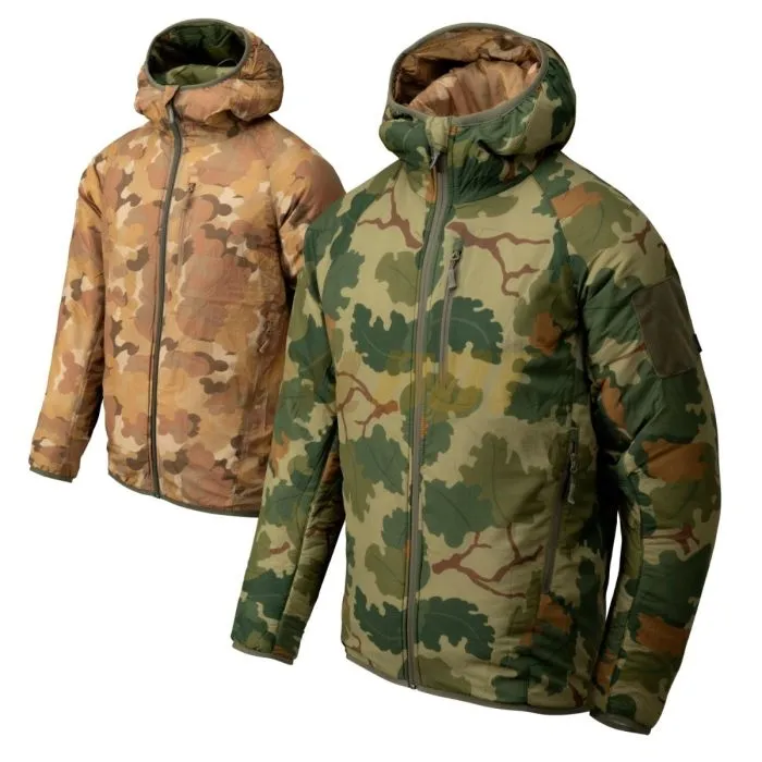 Chaqueta reversible HELIKON-TEX Wolfhound Mitchell Camo Leaf y Clouds