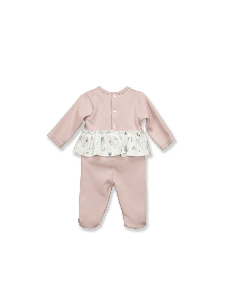 CONJUNTO POLAINA Y CAMISETA LOVELY VOLANTE T-1 BABIDU