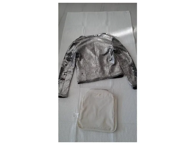 Maje Chaquetas Plata 