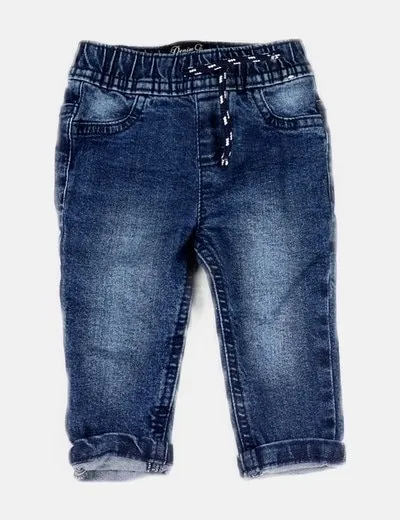 Primark Pantalón azul denim baggy