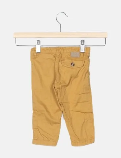 Sfera Pantalón mostaza básico