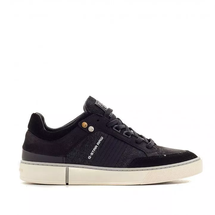 Zapatillas deportivas G-Star RAW con textura tejana y piel
