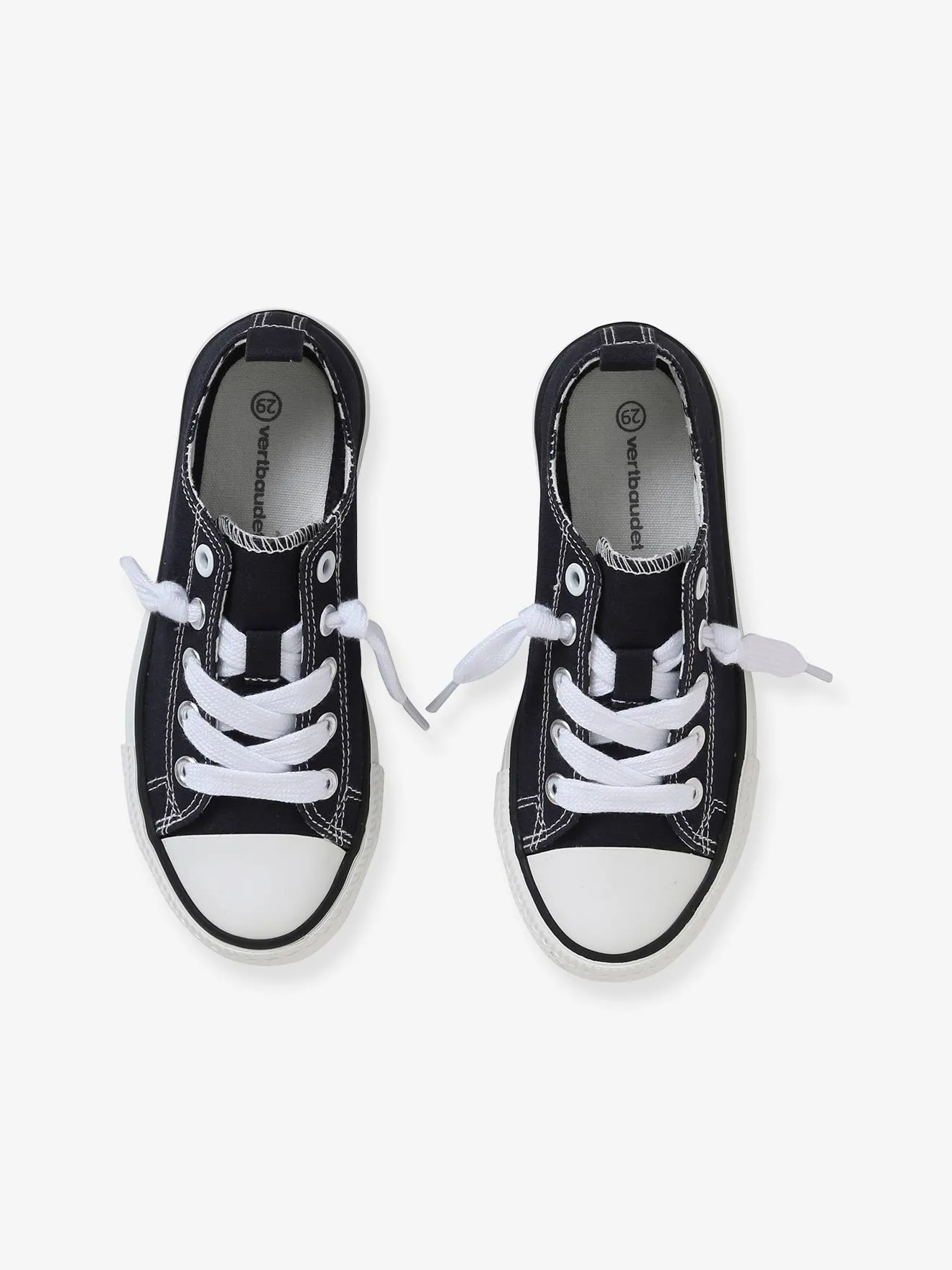 Zapatillas elásticas de lona, para niño